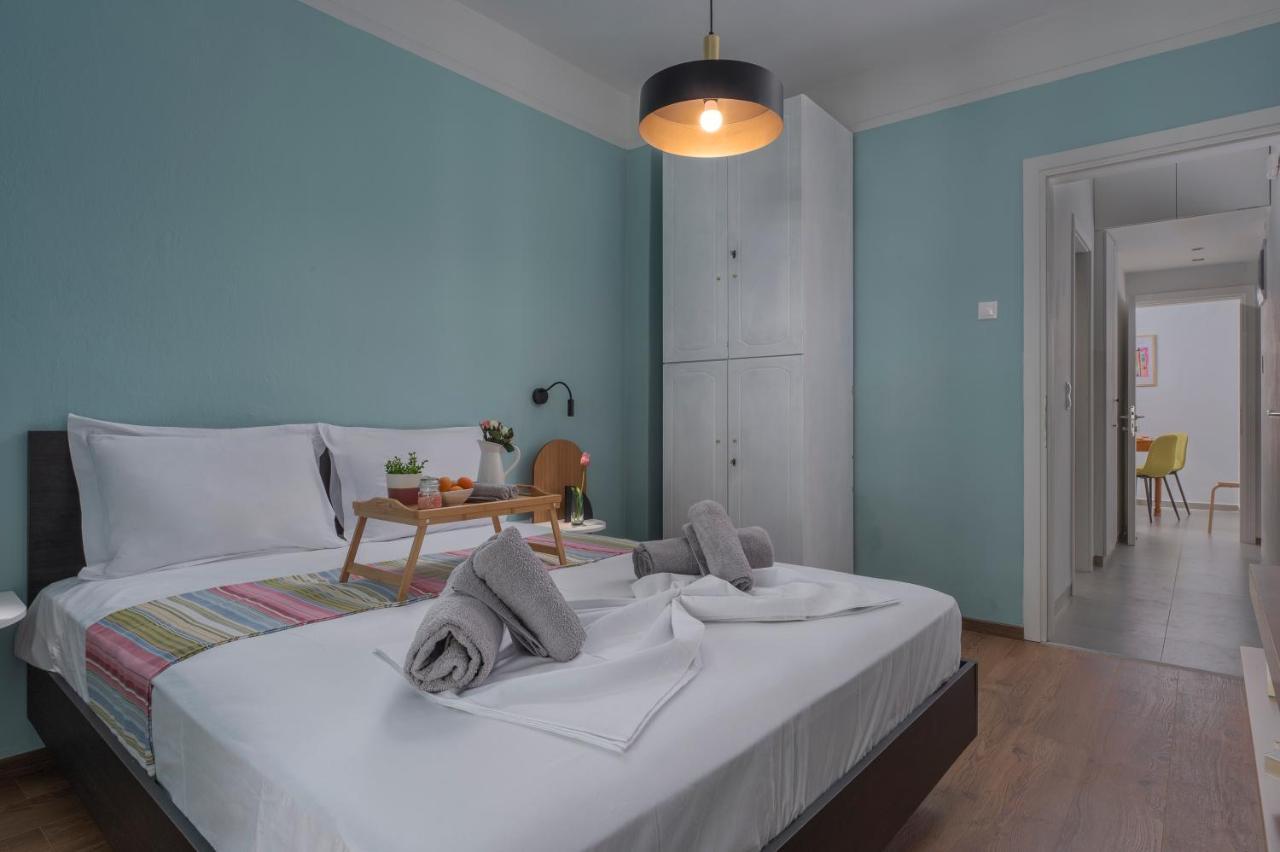 Estia Thessaloniki Apartment, Cozy, Spacious, Sunny, 2 Rooms-5 Beds Eksteriør bilde