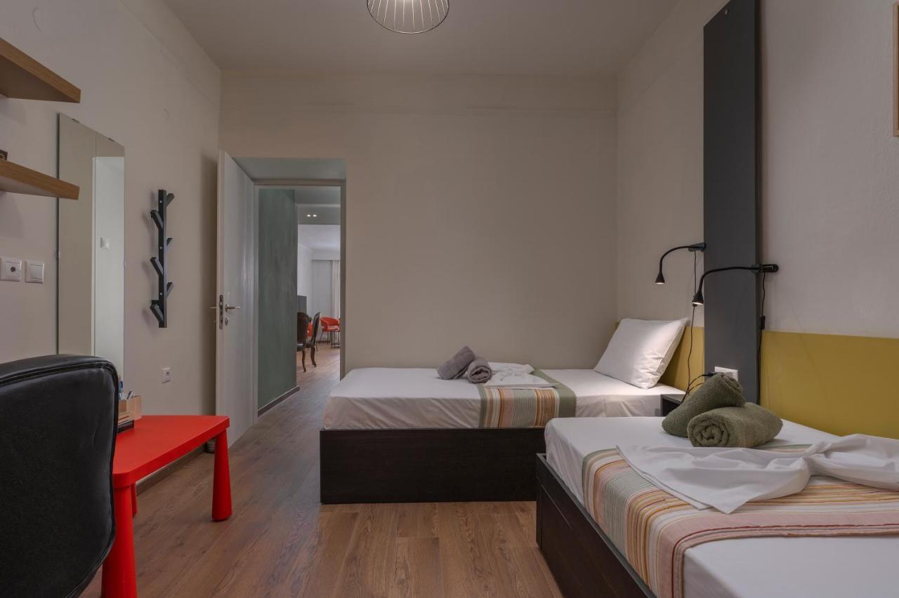 Estia Thessaloniki Apartment, Cozy, Spacious, Sunny, 2 Rooms-5 Beds Eksteriør bilde
