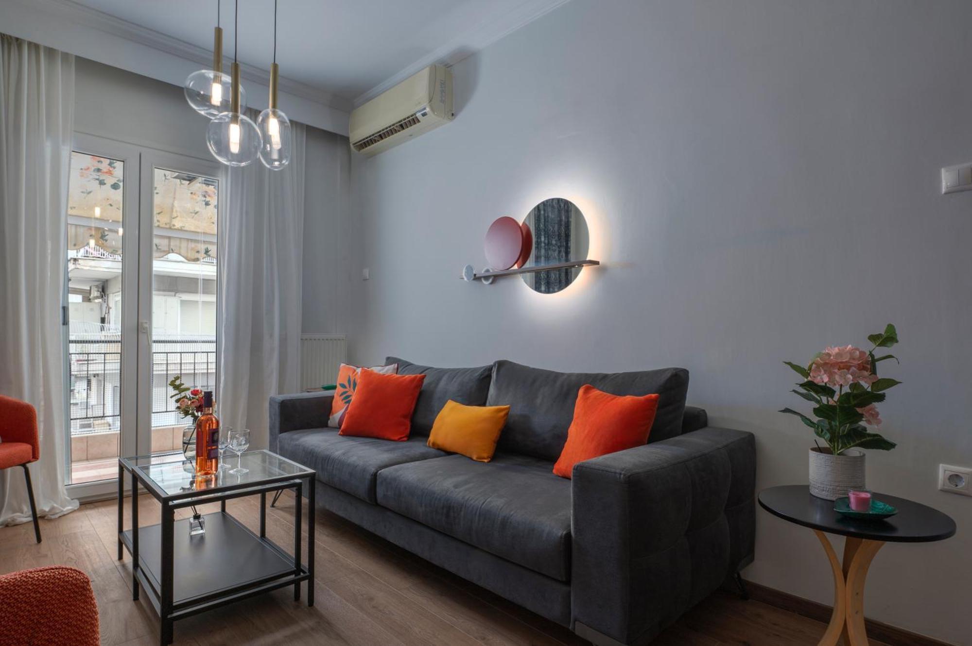 Estia Thessaloniki Apartment, Cozy, Spacious, Sunny, 2 Rooms-5 Beds Eksteriør bilde