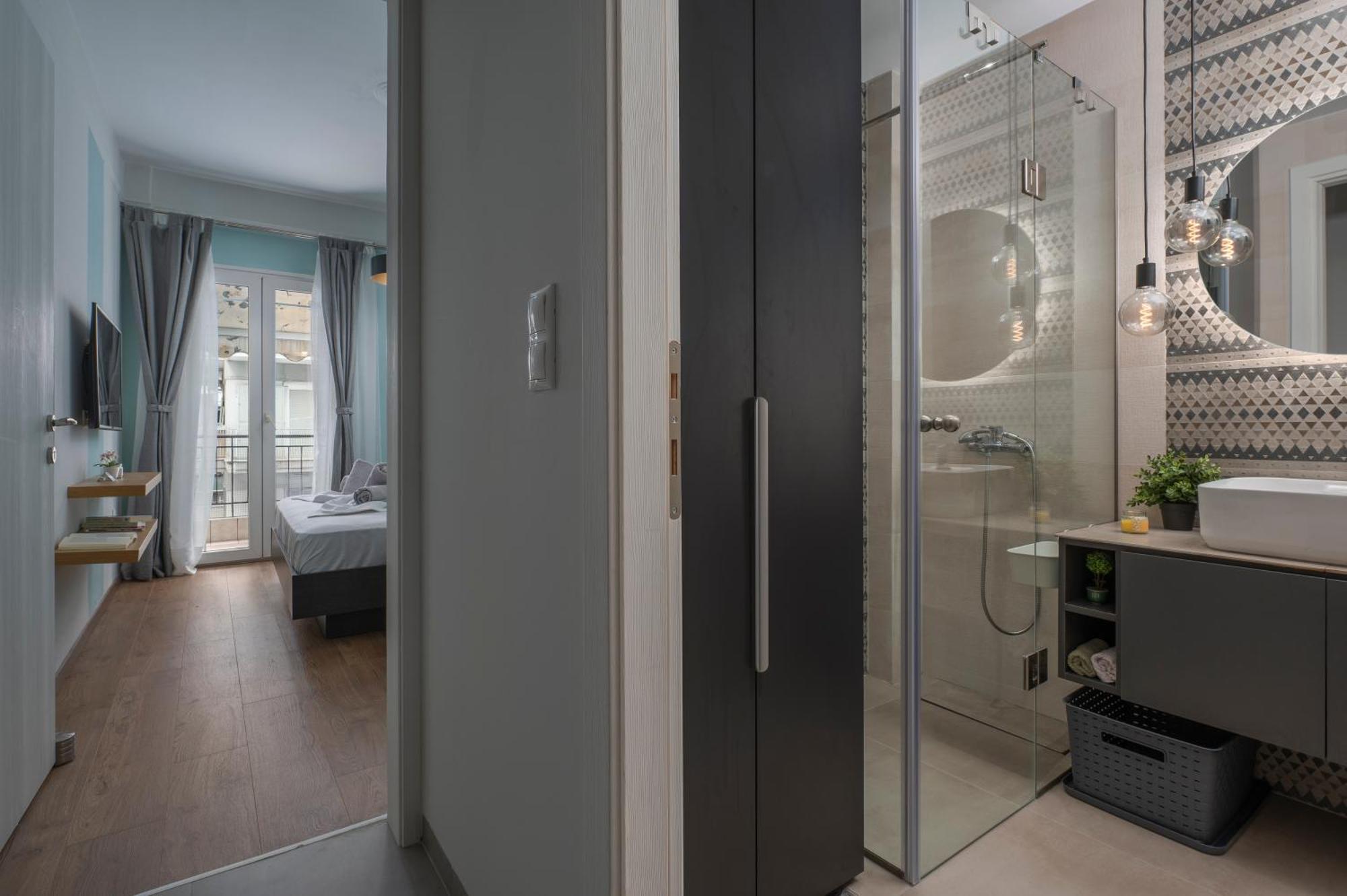 Estia Thessaloniki Apartment, Cozy, Spacious, Sunny, 2 Rooms-5 Beds Eksteriør bilde